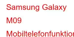 Samsung Galaxy M09 Mobiltelefonfunktioner