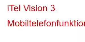 iTel Vision 3 Mobiltelefonfunktioner