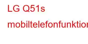 LG Q51s mobiltelefonfunktioner