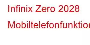 Infinix Zero 2028 Mobiltelefonfunktioner