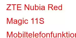 ZTE Nubia Red Magic 11S Mobiltelefonfunktioner