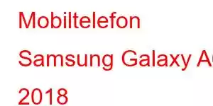 Mobiltelefon Samsung Galaxy A6 2018 Mobiltelefonfunktioner