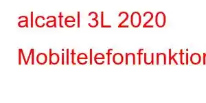 alcatel 3L 2020 Mobiltelefonfunktioner