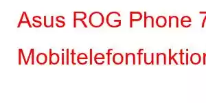 Asus ROG Phone 7 Mobiltelefonfunktioner