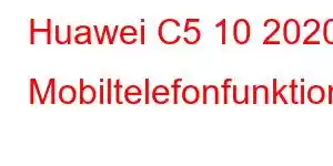 Huawei C5 10 2020 Mobiltelefonfunktioner