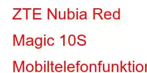 ZTE Nubia Red Magic 10S Mobiltelefonfunktioner