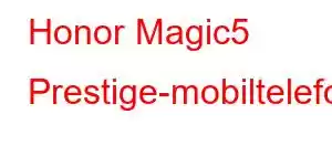 Honor Magic5 Prestige-mobiltelefonfunktioner