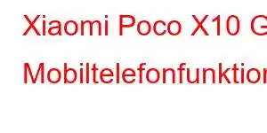 Xiaomi Poco X10 GT Mobiltelefonfunktioner