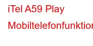 iTel A59 Play Mobiltelefonfunktioner