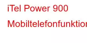 iTel Power 900 Mobiltelefonfunktioner