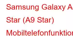 Samsung Galaxy A8 Star (A9 Star) Mobiltelefonfunktioner