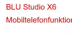 BLU Studio X6 Mobiltelefonfunktioner